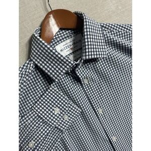 Mizzen + Main Mens Leeward Collection Small Trim Fit Long Sleeve Button Down EUC